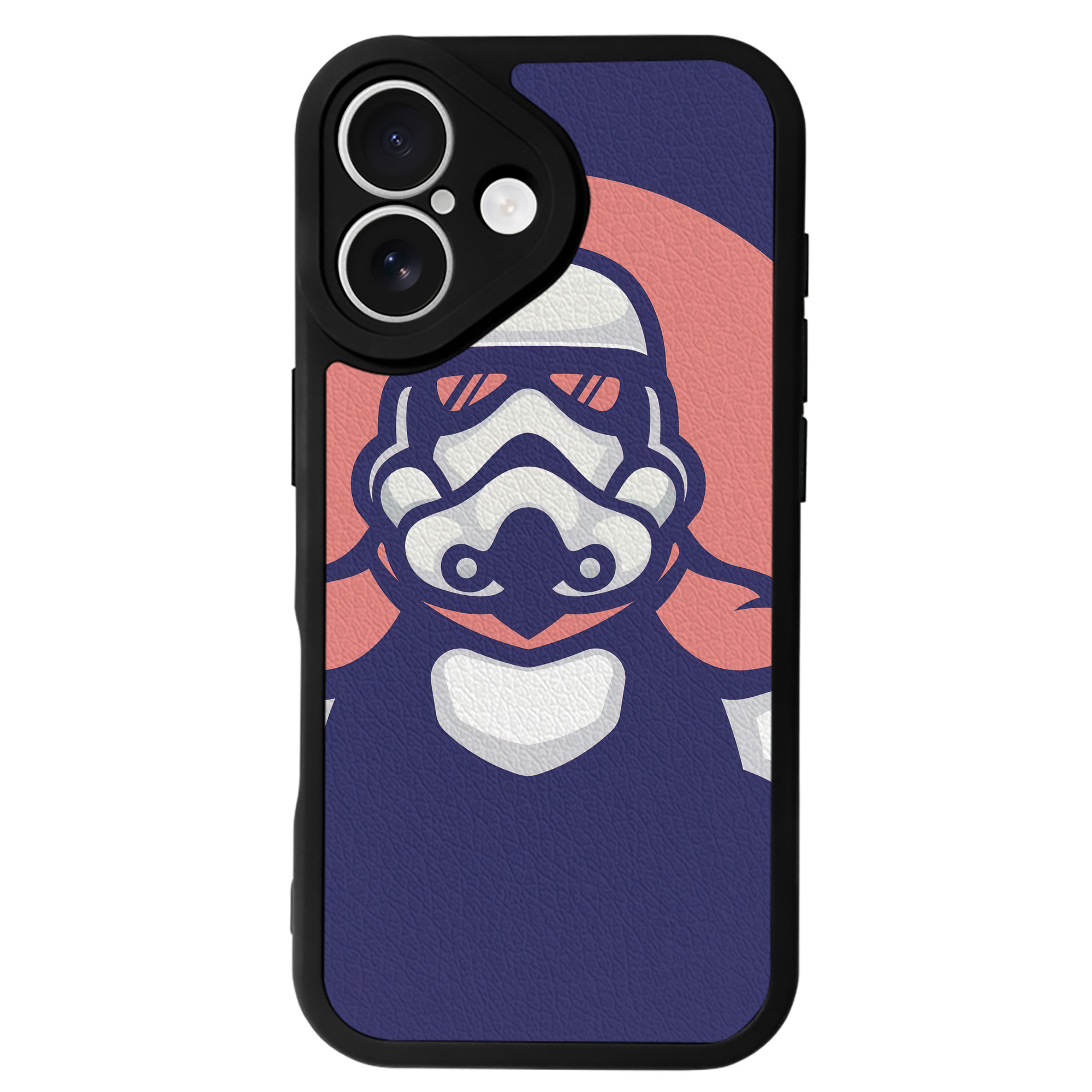 （画像用） スター・ウォーズ Star Wars 【iPhone 16シリーズ対応】シリコンスマホケース（レザー調） 材質：シリコン